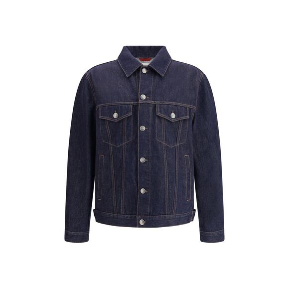BRUNELLO CUCINELLI Other - Brunello Cucinelli Men Denim Cotton Casual Jacket